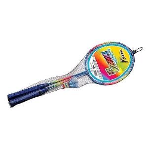 SET BADMINTON VOLANO 2 RACCHETTE RAINBOW
