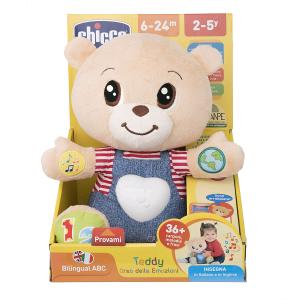 CHICCO GIOCO ABC TEDDY ORSO EMOZIONI TV ORSETTO