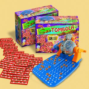 SUPER TOMBOLA AUTOMATICA 48 CARTELLE CON FINESTRELLE