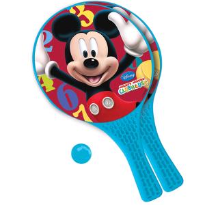 CONFEZIONE 2 RACCHETTE MICKEY RACER CON PALLINA 