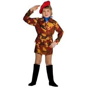 COSTUME SOLDATESSA MIS. L MILITARE