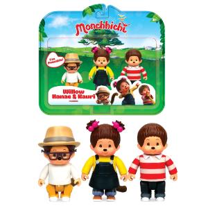 MONCHHICHI BLISTER 3 PERSONAGGI ASS.