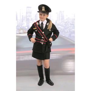 COSTUME FORZE DELL'ORDINE DONNA MIS. 9-11 ANNI CARABINIERE