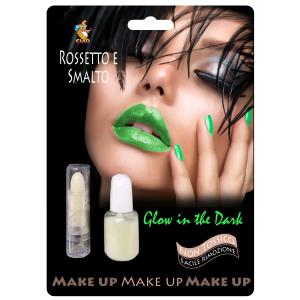 ROSSETTO E SMALTO GLOW IN THE DARK