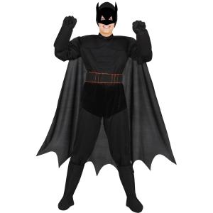 COSTUME DEMONE PIPISTRELLO BATMAN MIS. L 8-9 ANNI 