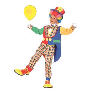 COSTUME CLOWN MONELLO MIS. 8-10 ANNI