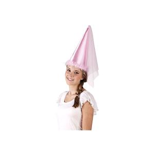 CAPPELLO CONO FATA ROSA