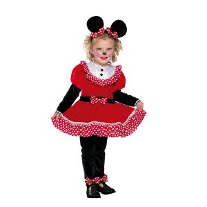 COSTUME TOPINA TOPOLINA MINNIE BABY - 1/2 ANNI