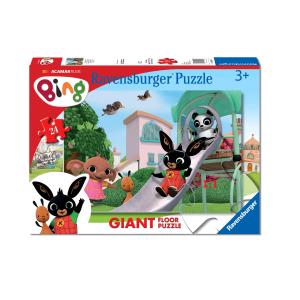 PUZZLE 24 PZ GRANDI BING A SCIVOLO