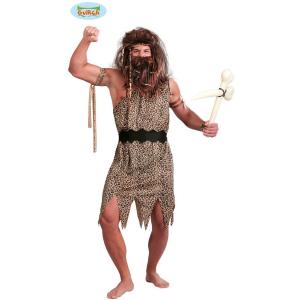 COSTUME TROGLODITA PRIMITIVO ADULTO TAGLIA M 48-50 CAVERNICOLO
