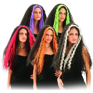 PARRUCCA MORTISIA LUSSO COLORI ASSORTITI