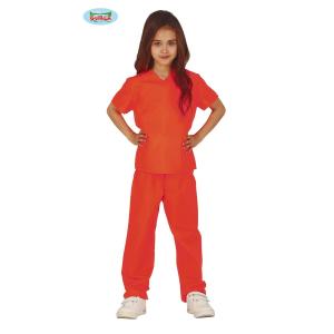 COSTUME CARCERATO 10-12 ANNI ORANGE IS THE NEW BLACK  CASA