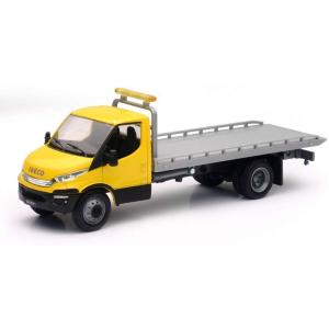 CAMION IVECO DAILY 1:36 - ROLL OFF GIALLO CON PIANALE