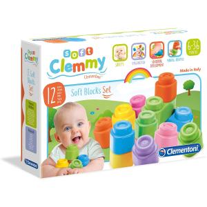 CLEMMY 12 PEZZI SET SOFT BLOCK MATTONCINI MORBIDI