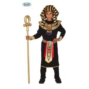 COSTUME EGIZIANO FARAONE TAGLIA 7-9 ANNI