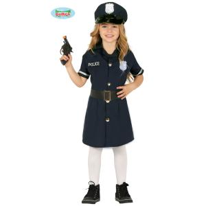 COSTUME POLIZIA BAMBINA TAGLIA 7-9 ANNI