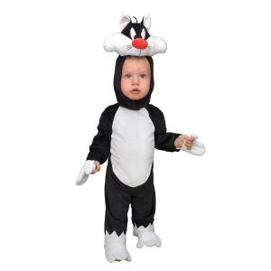 COSTUME GATTO SILVESTRO TAGLIA 1-2 ANNI