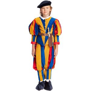 COSTUME GUARDIA SVIZZERA BABY TAGLIA 5