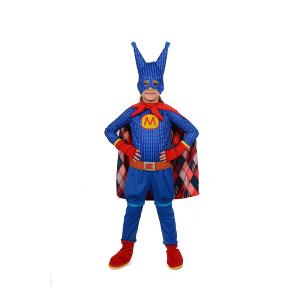 COSTUME SUPERMASHA (MASHA E ORSO) 3-4 ANNI