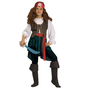 COSTUME PIRATESSA DEI CARAIBI MIS. 5-7 ANNI
