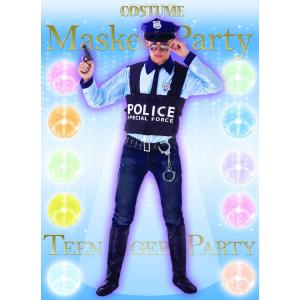 COSTUME POLICEMAN MIS. S-M POLIZIOTTO AGENTE FORZE SPECIALI SPECIAL FORCE 