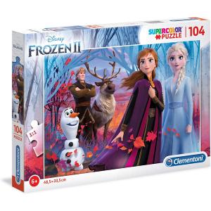 PUZZLE 104 PZ SUPER COLOR FROZEN 2 NEW