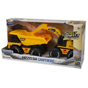 FAST WHEELS - CAMION CON RUSPA MEZZI DA CANTIERE