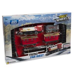 FAST WHEELS - PISTA TRENO FAR WEST LUCI E SUONI