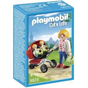 PLAYMOBIL DOLLHOUSE MAMMA CON GEMELLINI