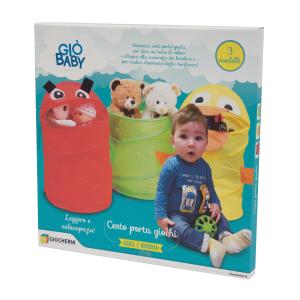 GIO' BABY - PORTAGIOCHI SIMPATICI ANIMALI 3 MODELLI