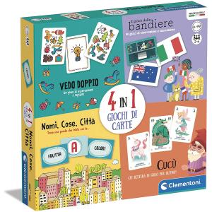 4 IN 1 GIOCHI DI CARTE