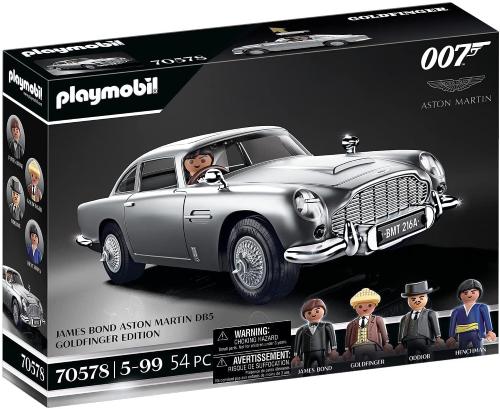 PLAYMOBIL MOVIE CARS - JAMES BOND 007 ASTON MARTIN DB5 GOLDFINGER EDITION