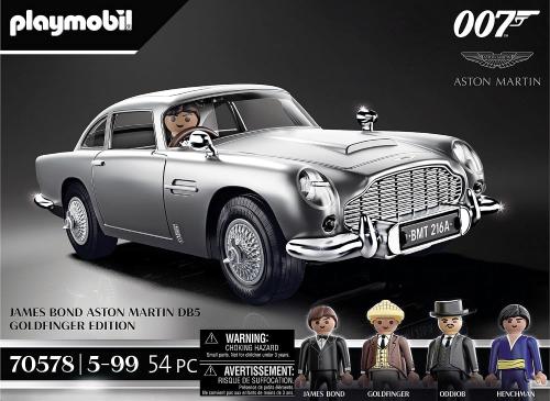 PLAYMOBIL MOVIE CARS - JAMES BOND 007 ASTON MARTIN DB5 GOLDFINGER EDITION