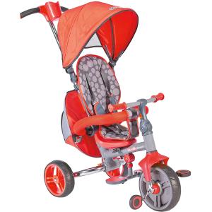 STROLLY - TRICICLO EVOLUTIF STROLLY COMPACT - ROSSO