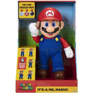 NINTENDO SUPERMARIO "SONO IO, MARIO!" PERSONAGGIO 36 CM INTERATTIVO