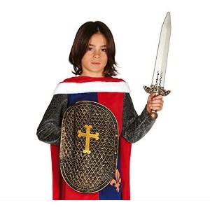 SCUDO 41 CM E SPADA 48 CM MEDIEVALI BAMBINO