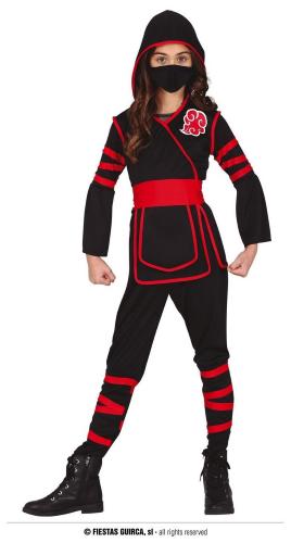 COSTUME NINJA TAGLIA 5-6 ANNI