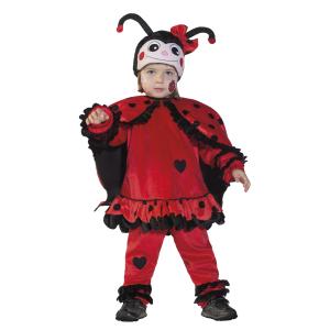 COSTUME COCCINELLA BABY TAGLIA 2/3 ANNI