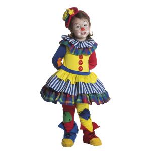 COSTUME CLOWNETTA BABY TAGLIA 2/3 ANNI