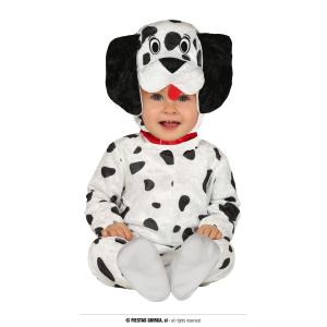 COSTUME CANE CUCCIOLO DALMATA BABY TAGLIA 12-18 MESI CARICA 101
