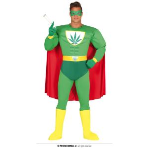 COSTUME SUPEREROE MARIJUANA TAGLIA M 48-50