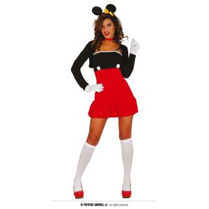 COSTUME TOPOLINA MINNIE TOPINA MISURA S-M