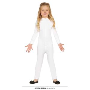 COSTUME TUTA BIANCA TAGLIA 3-4 ANNI (SUPER ELASTICA) SPANDEX