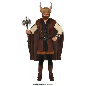 COSTUME GUERRIERO VICHINGO BARBARO TAGLIA M 48-50