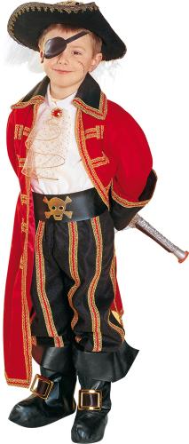 Prodotto: FAN-53100-10 - COSTUME CAPITAN DRAKE PIRATA BAMBINO 9/10 ANNI -  FANCY MAGIC