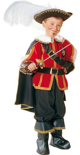 Prodotto: FAN-53030-8 - COSTUME D'ARTAGNAN MOSCHETTIERE BAMBINO 7/8 ANNI -  FANCY MAGIC