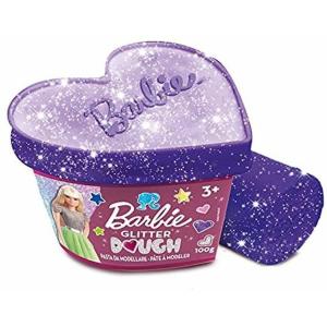 BARBIE DOUGH CUORE DI BARBIE PLASTILINA GLITTER