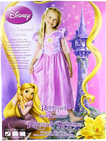 Prodotto: RUB-R881859.S - COSTUME RAPUNZEL BAMBINA CLASSIC MIS. 3