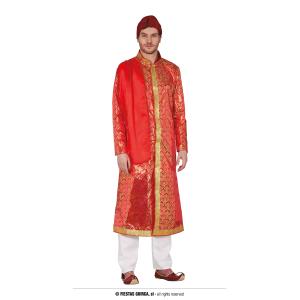 COSTUME INDIANO INDÙ MARAJA ADULTO TAGLIA 48 50