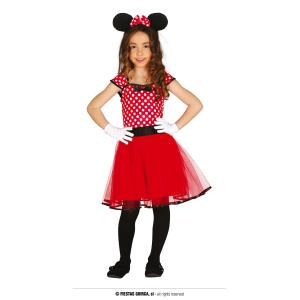 COSTUME TOPOLINA TAGLIA 3-4 ANNI MINNIE